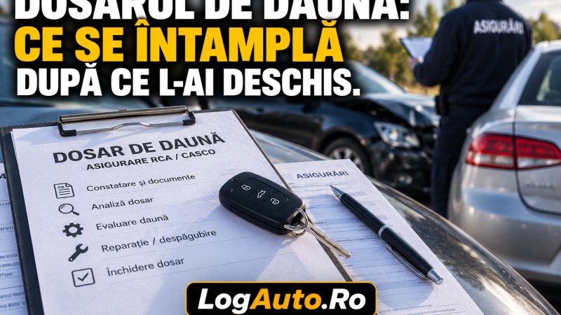 Dosarul de daună: ce se întâmplă după ce l-ai deschis