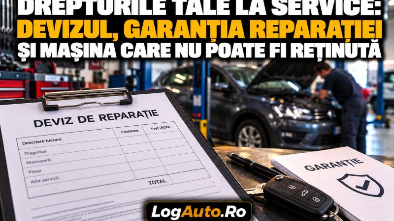 Drepturile tale la service: devizul, garanția reparației și mașina care nu poate fi reținută
