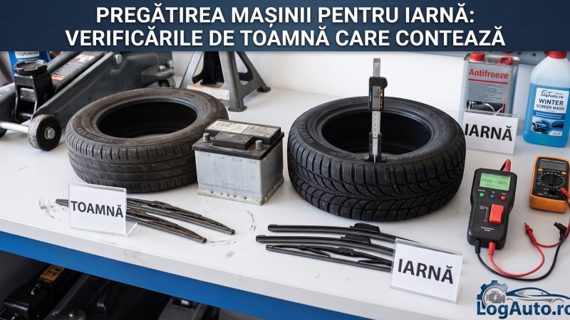 Pregătirea mașinii pentru iarnă: verificările de toamnă care contează