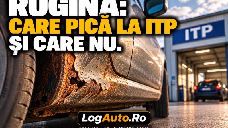 Rugina: care pică la ITP și care nu